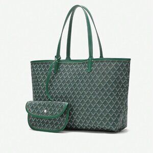Green Elegant Women's Shoulder Casual Handbag/Tote